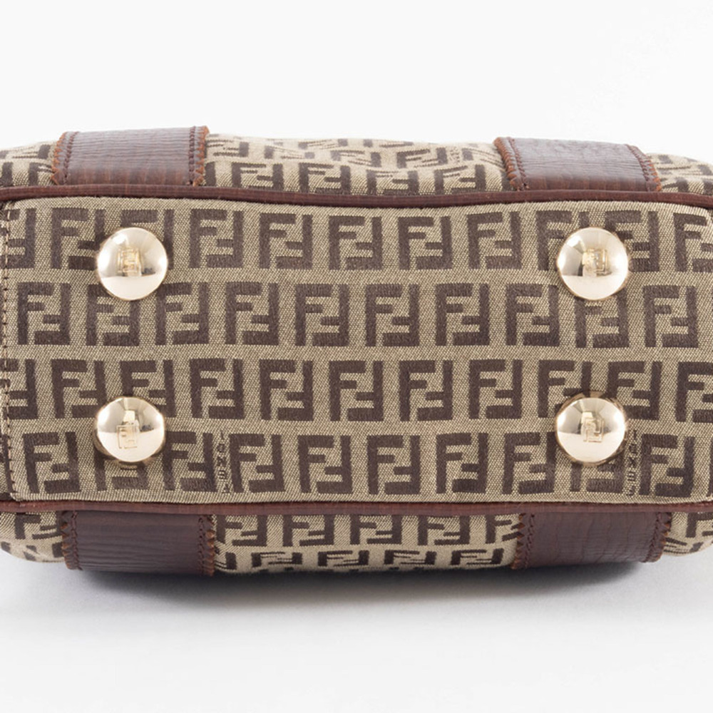 Fendi Zucca Tote Bag in Beige Zucchino RUGATO 8BH161 - Picture 12 of 16